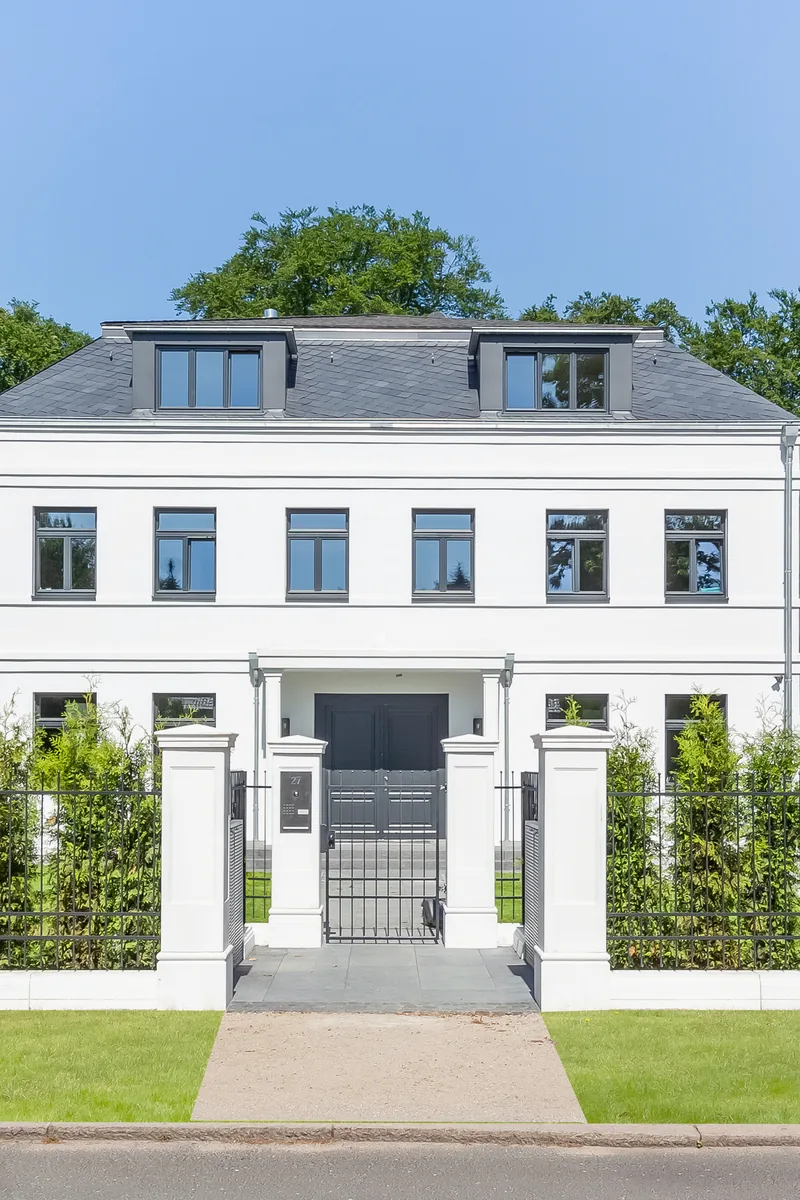Weiße Villa, Außenansicht